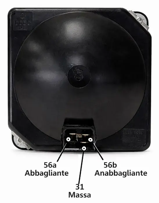 Proiettore COBO 140x140mm Simmetrico DxSx Abbagliante.webp