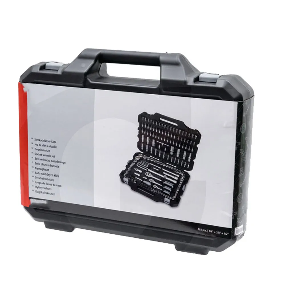 Valigetta Chiavi a Bussola 181 pz con Cricchetto 72 Denti - Qualità e Versatilità GardenTech Italia_1.webp