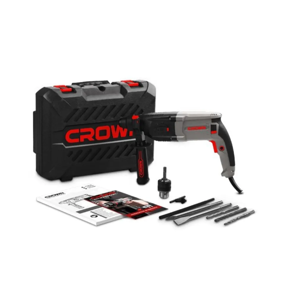 Trapano Perforatore SDS Plus Crown CT18108 BMC - Potenza e Precisione per Professionisti.webp