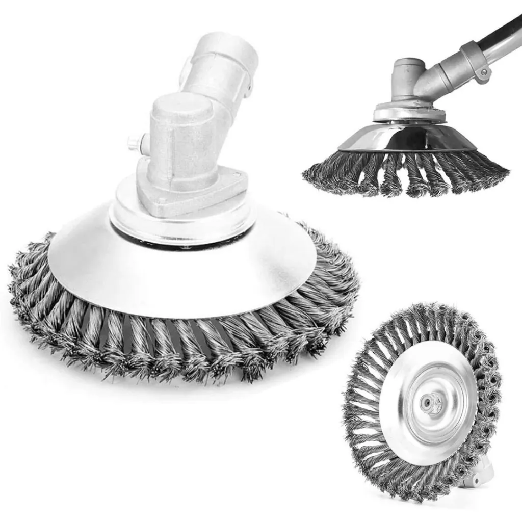 Disco Spazzola per Decespugliatore 200 mm: Potenza e Precisione per un Giardino Perfetto