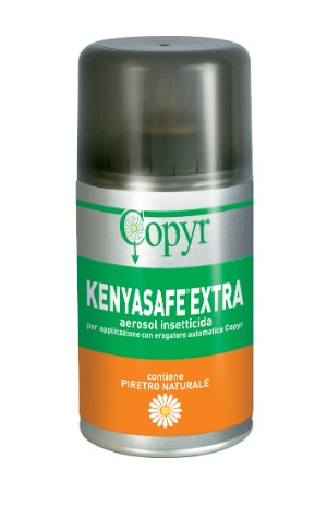 Insetticida Aerosol KenyaSafe Extra Copyr 250 ml - Efficace Contro gli Insetti a Base di Piretro
