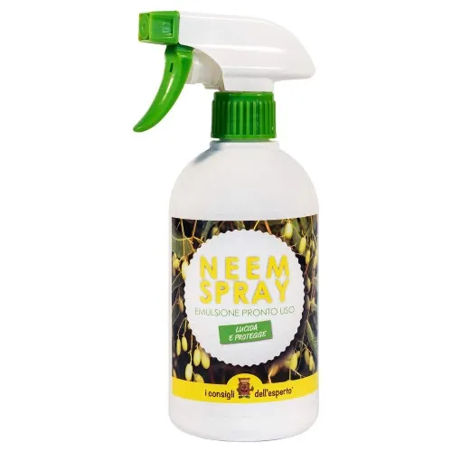 [olioneem500ml] Olio di Neem Spray Piante 100% Naturale | Lucida e Protegge