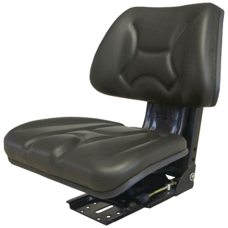 Sedile Universale in Pvc con Molleggio Meccanico - per trattore