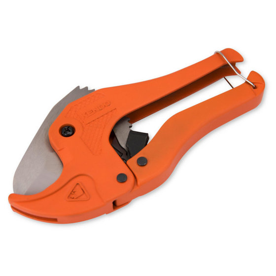 [0404802] Cesoia Tagliatubi PVC a Cricchetto Kendo Ø 42 mm Taglio Professionale Rapido