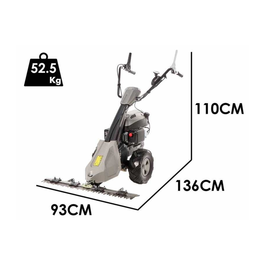 Blackstone Sm 65-880 - Motofalciatrice Monolama - Motore da 196Cc per