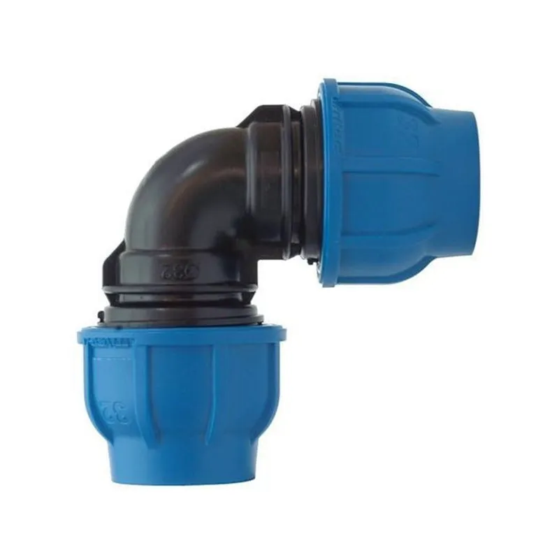 Gomito a 90° a Compressione Ø 16 mm Irritec Connecto Plus Raccordo Angolare PN16 per Tubo PE