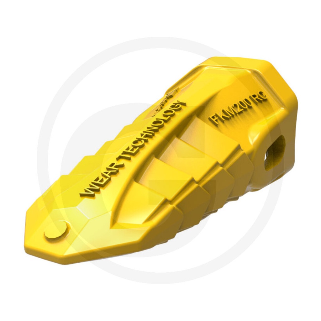 Dente per Benna Escavatore da Roccia Sistema Komatsu Kmax