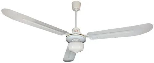[6338002] Ventilatore a Soffitto con Luce 60W 3 Pale Metallo | Muro