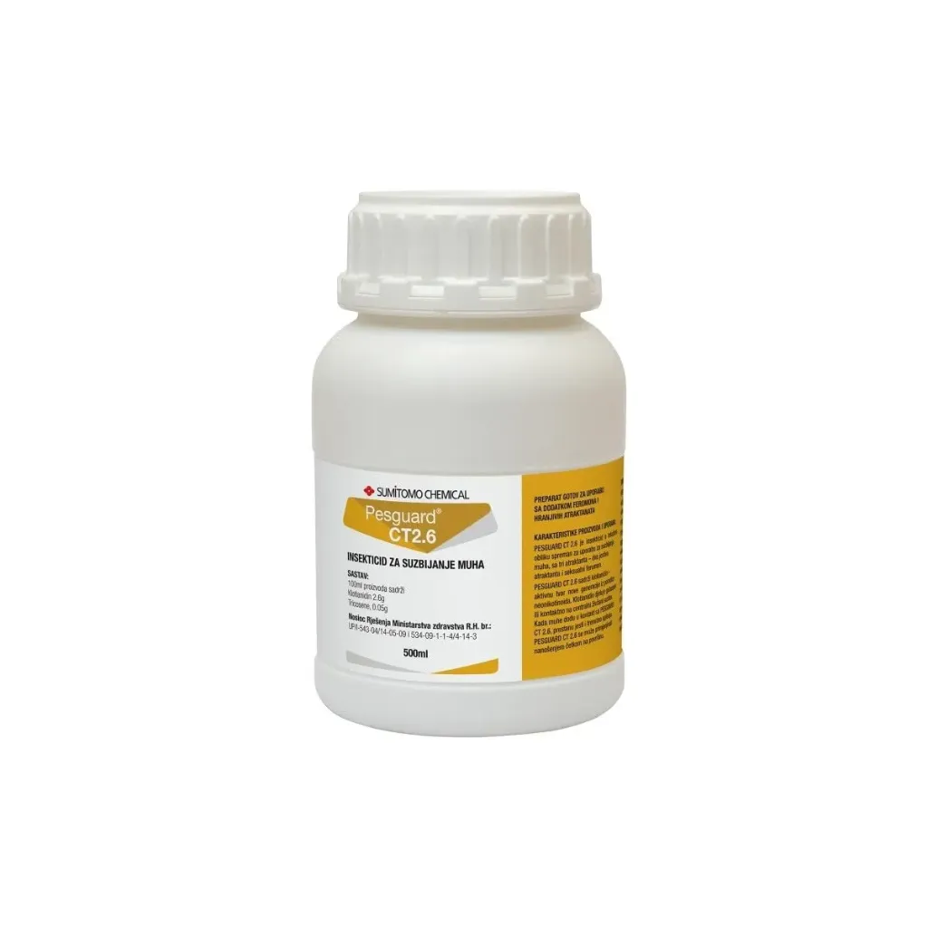 [1538352] Insetticida Mosche PESGUARD CT 2.6 500ml | Professionale