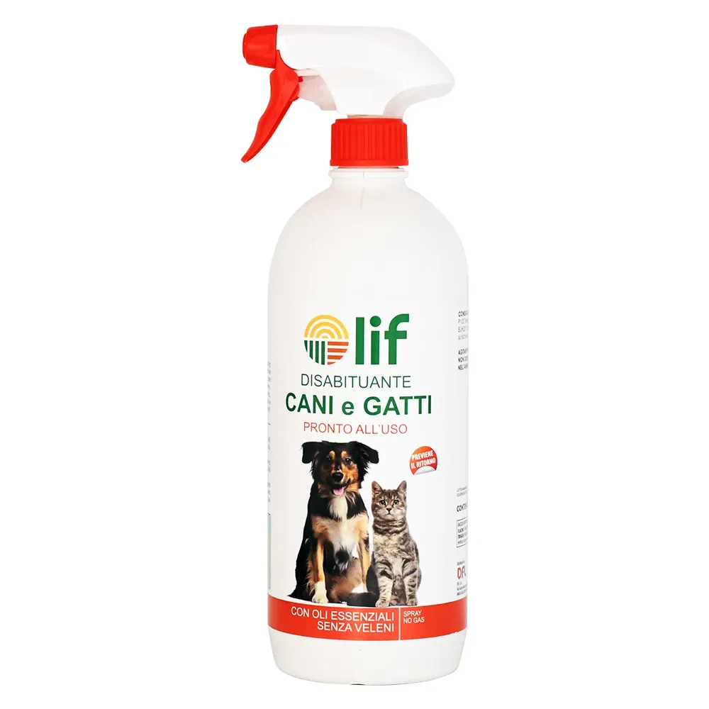Disabituante Spray Cani e Gatti 1000ml | Repellente No Pipì