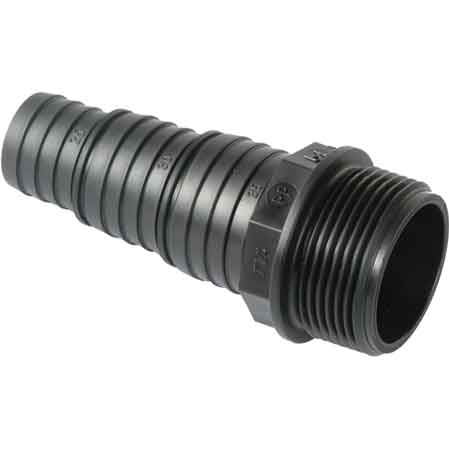 [7225602] Raccordo portagomma graduato diritto PP 1 x 32 x 25 x 19 mm