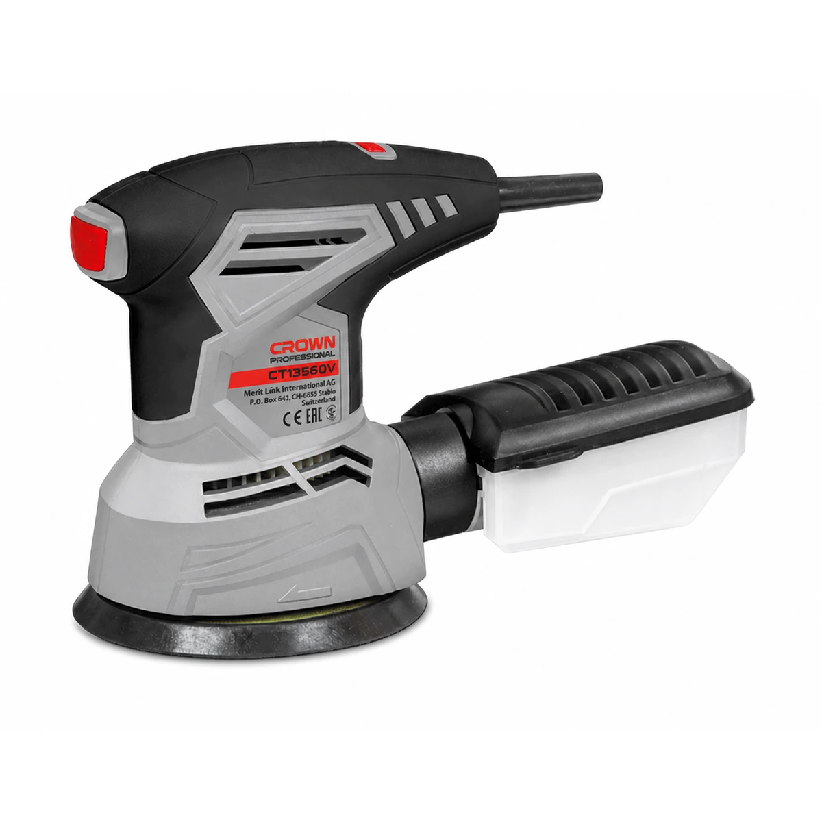 Levigatrice rotorbitale Crown CT13560V 300W a velocità variabile